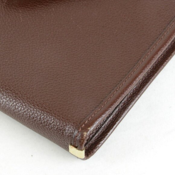 SAINT LAURENT Brown Leather Shoulder Bag - Picture 5 of 10